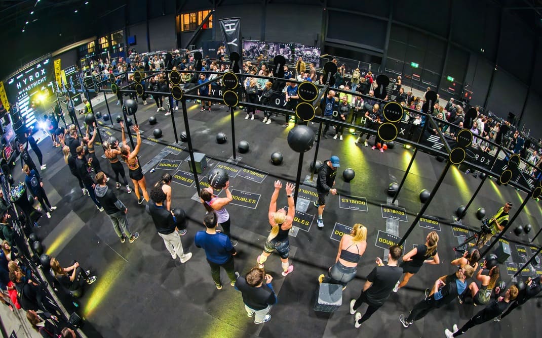HYROX training at Coachai Fitness Centre
